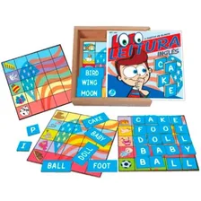 Loto Leitura Inglês Brinquedo Infantil Educativo Foto mini 1