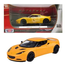 Lotus Evora S - 1/24 - Motormax Cor Amarelo Foto  mini 1