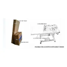 Loucura!!máquina De Costura Reta Industrial Siruba Nova Cor Laranja 110V Foto mini 3