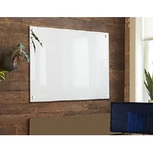 Lousa Painel De Vidro Temperado Escola Branco 120x80cm Liso Foto  mini 1