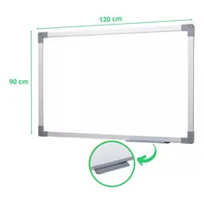 Lousa Quadro Branco C/ Moldura Em Alumínio 120x90cm Foto mini 2