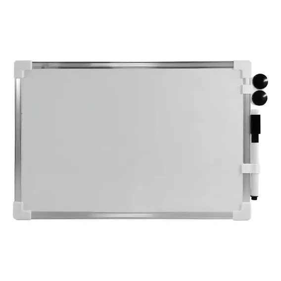 Lousa Quadro Branco Caneta Apagadora Imã Recados 20x30cm Foto 1