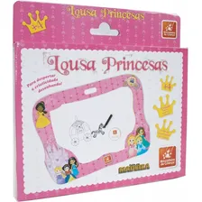 Lousa Quadro Branco Infantil Princesas Baby De Madeira Foto mini 1