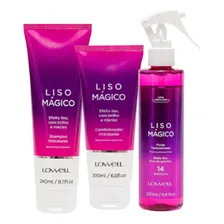 Lowell Kit Liso Mágico - Shampoo + Cond + Liso Mágico Foto mini  3