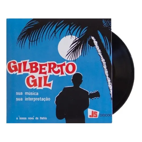 Lp Compacto Single Gilberto Gil Sua Música Sua Interpretação Foto 1