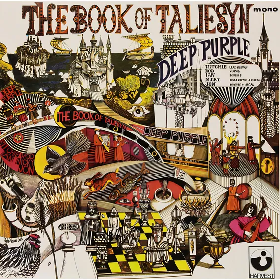 Lp Deep Purple Book Of Taliesyn  Lacrado Importado Foto 1