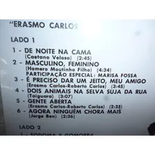 Lp Erasmo Carlos - Erasmo Carlos 180g Polysom Vinil Lacrado Foto mini 4