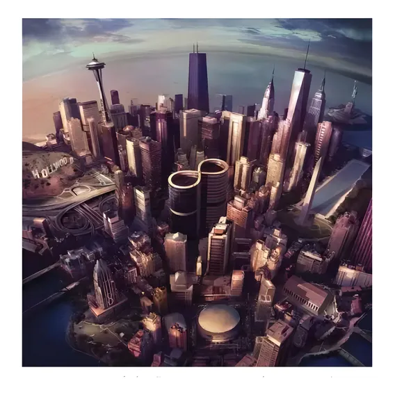 Lp Foo Fighters Sonic Highways Imp Lacrado Foto 1
