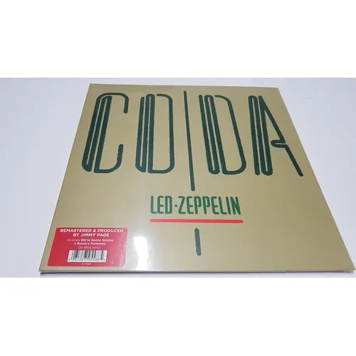 Lp Led Zeppelin - Coda - Imp. 180g Europeu Lacrado Foto 1