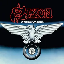 Lp Saxon Wheels Of Steel (limited Edition Foto  mini 1