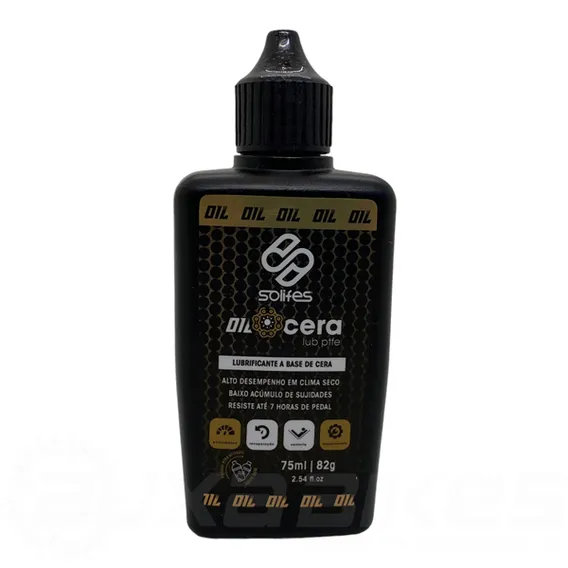 Lubrificante Bicicleta Solifes Oil Cera Ptfe Correntes 75ml Foto 1