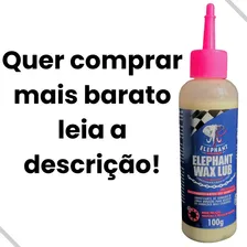 Lubrificante Corrente Base Cera Elephant Longa Duração 100ml Foto mini 4