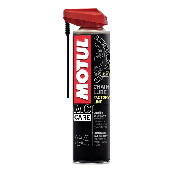 Lubrificante Motul corrente moto Motul c4 chain lube spray 400ml Foto 1