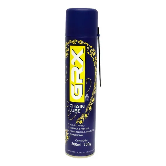 Lubrificante On Road Para Corrente Chain Lube Grx 300ml Foto 1