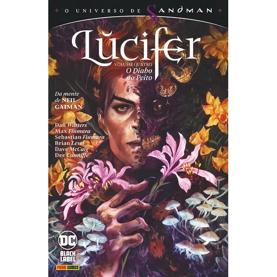 LĂșcifer O Universo de Sandman, de Watters, Dan. Editorial Panini Brasil LTDA, capa mole em portuguĂȘs, 2021 Foto 1