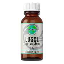 Lugol 2% Iodo Inorgânico 30ml Sabor Natural Foto  mini 1