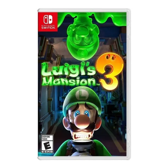 Luigis Mansion 3 Switch Midia Fisica Luigis Mansion 3 Standard Edition Nintendo Switch Físico Foto 1