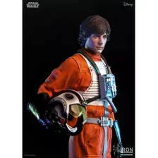 Luke Skywalker X-Wing Pilot Action Figure - Iron Studios Foto mini 4