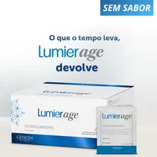 Lumier age colágeno Genom pó com 30 sachês sem sabor Foto mini  2
