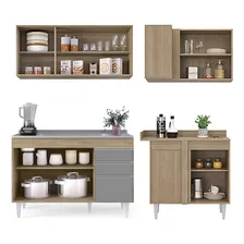 Lumil Móveis CP48 armário cozinha com 4 peças Foto mini  3