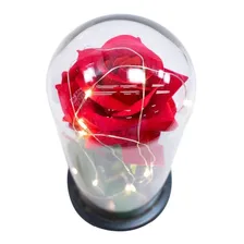 Luminária A Bela E A Fera A Rosa Encantada Presente Namorada Foto mini 4