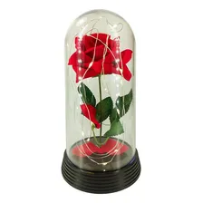 Luminária A Bela E A Fera A Rosa Encantada Presente Namorada Foto  mini 1