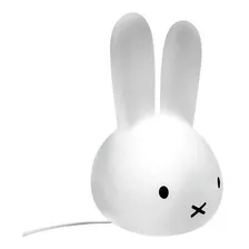 Luminária Abajur Infantil Cabeça Coelhinho Miffy Decorfun Foto mini 3