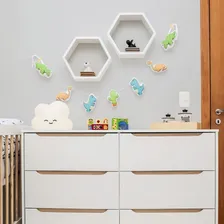 Luminária Abajur Infantil Decorfun Nuvem Branca Quarto Do Be Foto mini 2