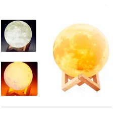 Luminária Abajur Lua Cheia 3d Umidificador Aromatizador Foto mini 4