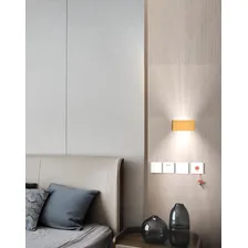 Luminária Arandela Led Dourado Moderna Para Parede Interna Bivolt Foto mini 3