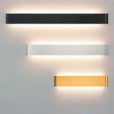 Luminária Arandela Led Dourado Moderna Para Parede Interna Bivolt Foto mini 1