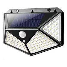 Luminaria Arandela Led Solar Com Sensor Foto  mini 1