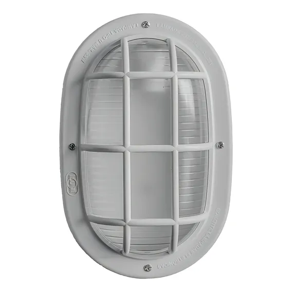 Luminária Arandela Tartaruga Sobrepor 25w 250v Branca Foto 1