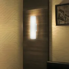 Luminária Arandela Taschibra Vidro Embaú 40cm 2xe27 Cor Branco Foto mini  3