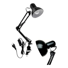 Luminária Articulada Preto Escritório Foto mini 1