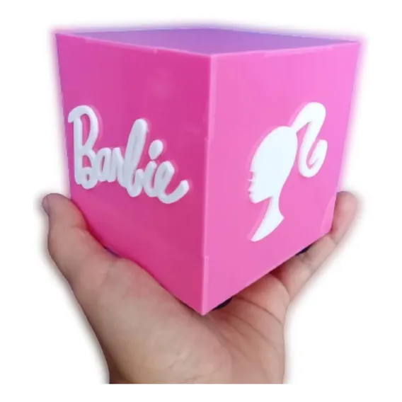 Luminária Barbie Rosa Luminaria Foto 1
