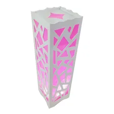 Luminária Cabeceira De Mesa Abajur Decoraçao Torre Fixa Foto mini 1