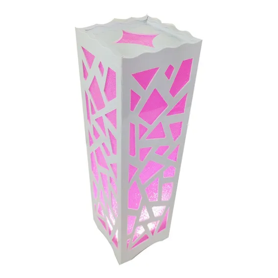 Luminária Cabeceira De Mesa Abajur Decoraçao Torre Fixa Foto 1