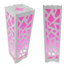 Luminária Cabeceira De Mesa Abajur Decoraçao Torre Fixa Foto mini 3