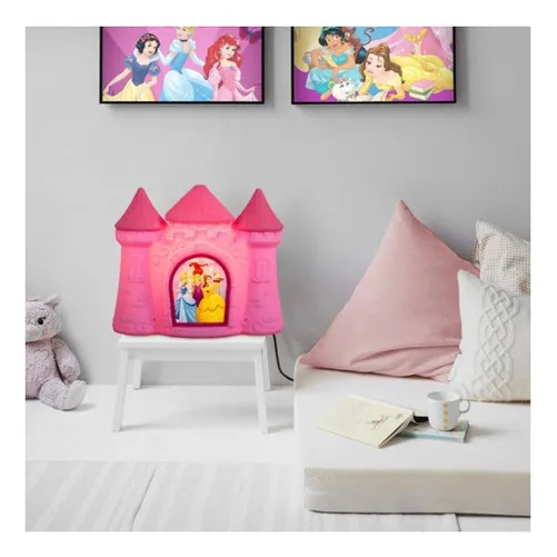 Luminária Castelo Princesas Disney Usare Foto 1