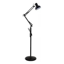 Luminária Chão Articulada Metal Lustre Coluna Abajur 1,90m Foto mini 1