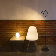 Luminária Coluna Abajur Piso Chão Spot City Cromado Foto mini 2