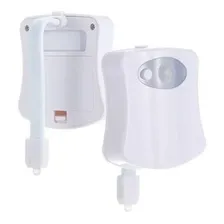 Luminaria Com Sensor De Presenca Para Vaso Sanitario Led Foto mini 2