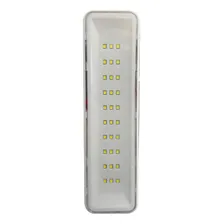 LuminĂĄria De EmergĂȘncia 30 Led Recarregavel Bivolt 100 Lumen Cor Branco 110v/220v Foto mini 2