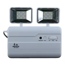 Luminária De Emergência 600 Lumens Aprovado Bombeiro 2 Farol Cor Branco 110V/220V Foto mini 4