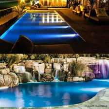 Luminária De Led Para Piscina Rgb Multicolor 12 Tonalidades 12V Foto mini 4