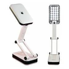 Luminaria De Mesa Articulavel 24 Leds Dp Led 666 Branca Foto mini 3