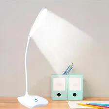 Luminária De Mesa Flexível Led Recarregável Abajur 360° Cúpula Branco Estrutura Luminária Flexível Cor Variada 110v Foto mini  2