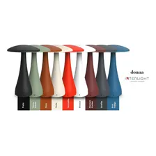 Luminária De Mesa Portátil Com Bateria Recarregável Foto mini  3