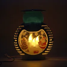 Luminária De Natal Projetor Led Abajur Portátil Usb Branco 110v/220v Foto mini  2